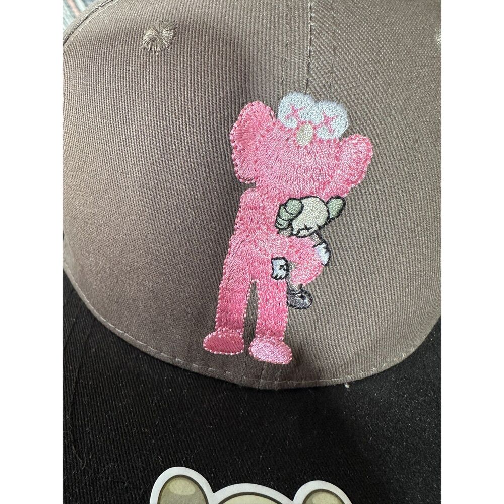 Custom Art-Inspired Streetwear Hat - Bold Stitch & Sticker Flair - snapback